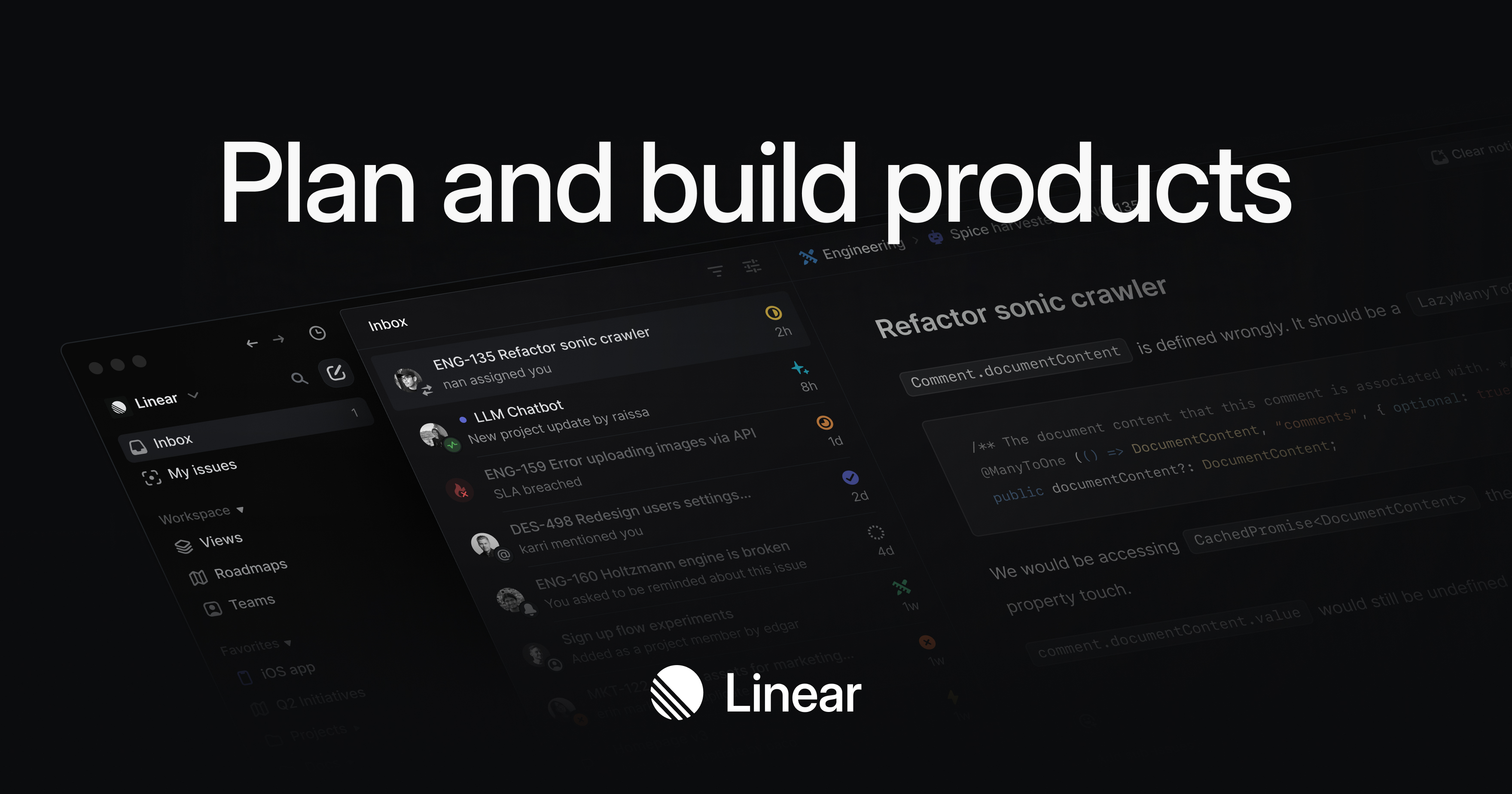 Linear preview