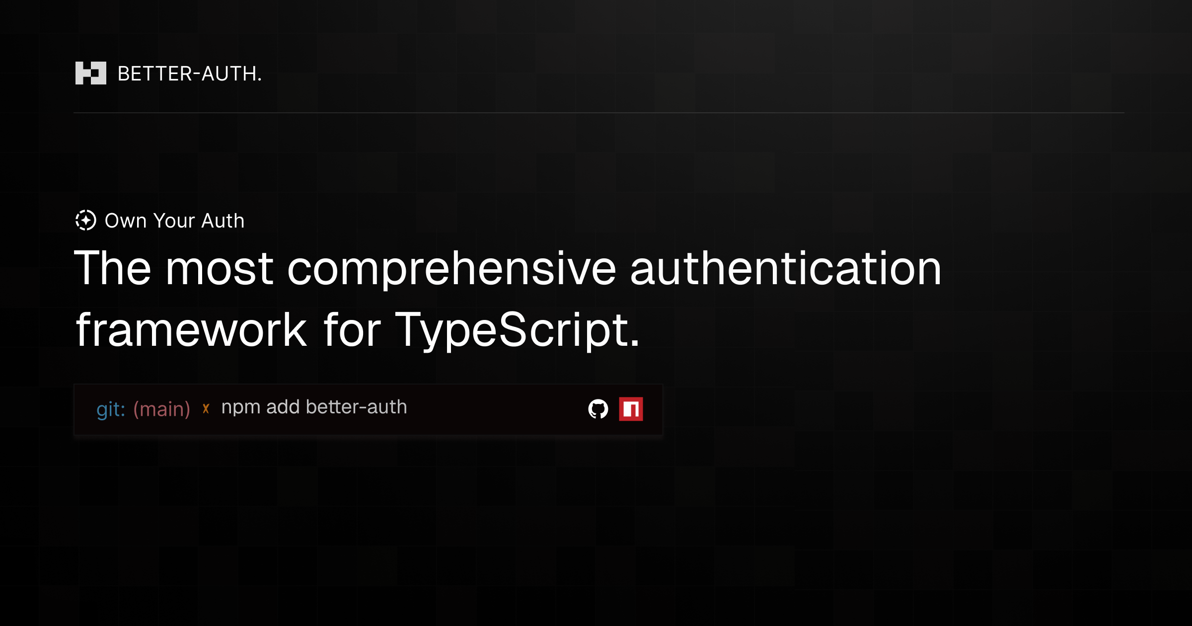 Better Auth preview