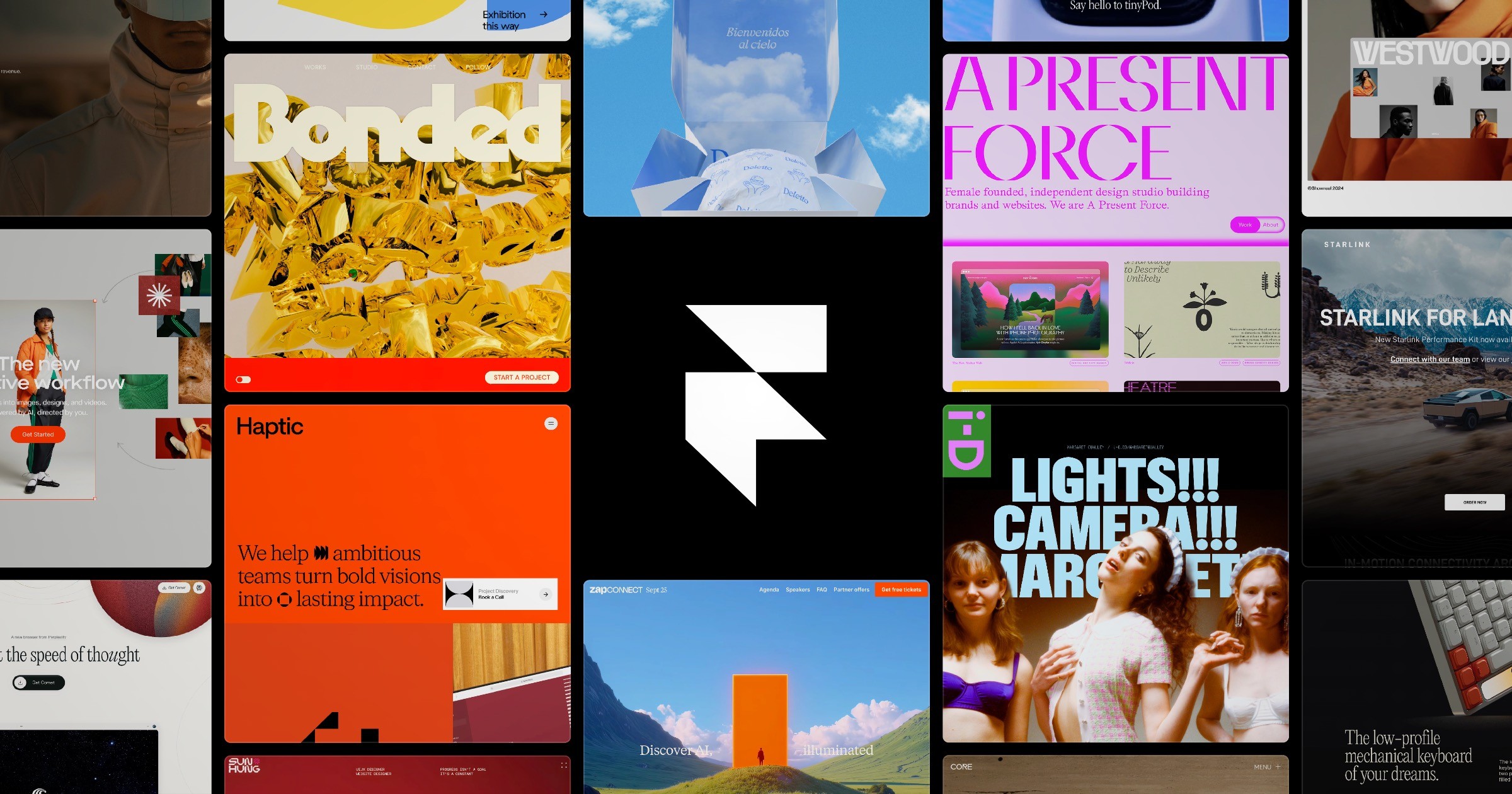 Framer: Create a professional website, free. No code website builder loved by designers. preview