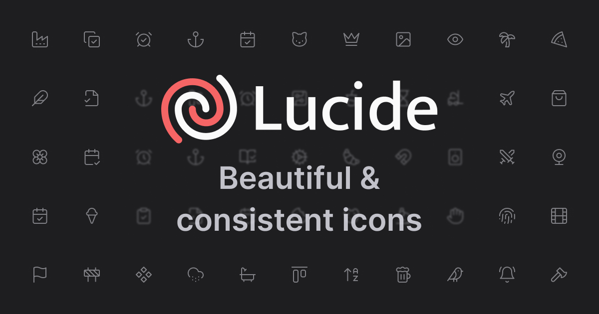 Lucide preview