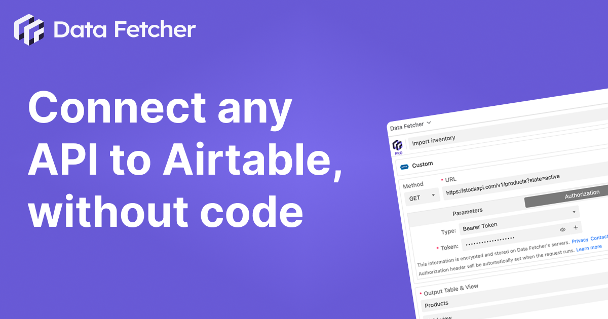 Data Fetcher preview