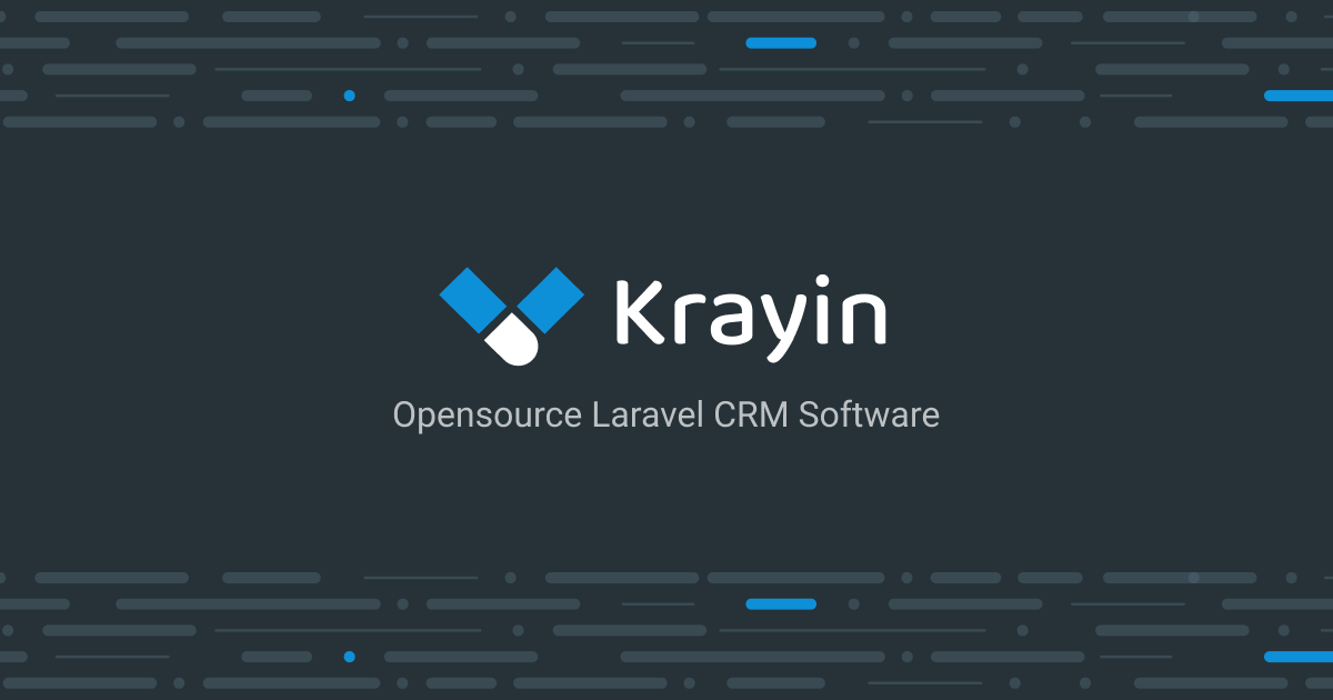 Krayin - Free Open Source CRM Software preview