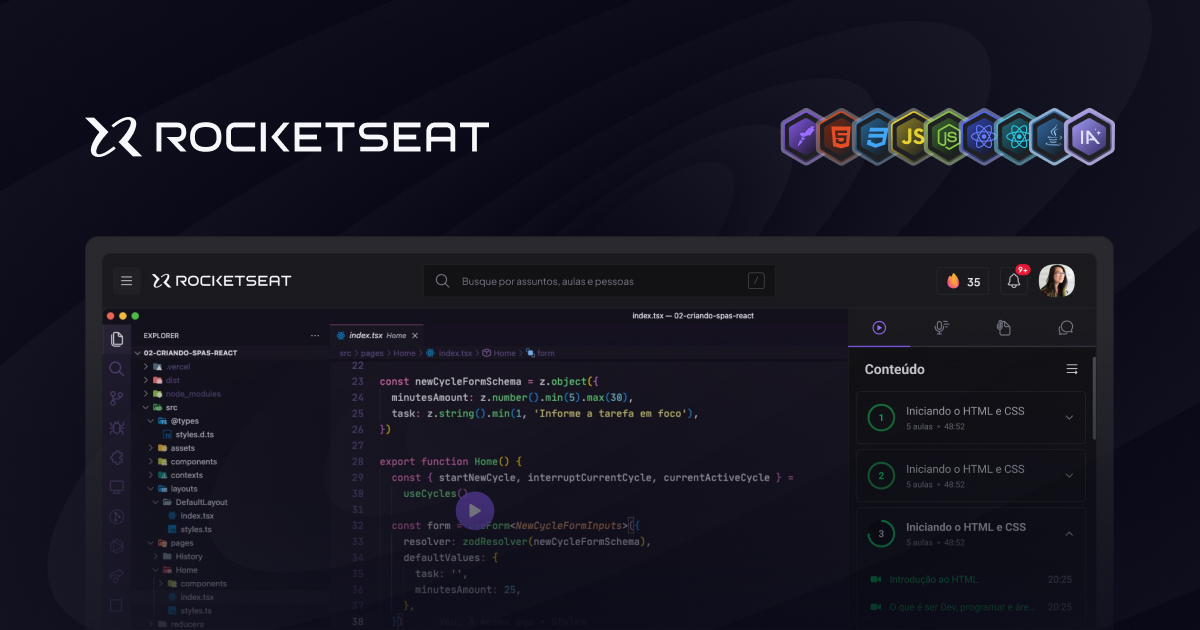 Rocketseat preview