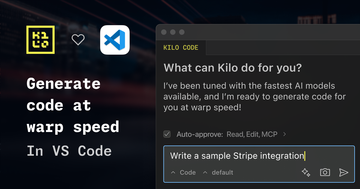 Kilo Code preview